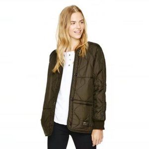 Aritzia TNA Griffith Army Green Military Cold Weather Utility Lining- Size Small